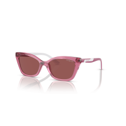 Óculos De Sol Para Crianças Vogue Eyewear Unisex 0vj2020 Transparent Purple Dark Violet